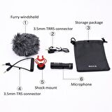 Boya BY-MM1 Pro Çift Kafalı Shotgun Mikrofon