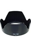 Ew-73b Canon Uyumlu Ef-s 17-85 mm Ef-s 18-135 mm Için Lens Hood Parasoley