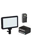 NP-F970, Kalın Bataryalı, Pdx Led-320 Kamera Işığı