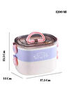 The Puzzle Lunch Box Tek Katlı Paslanmaz Çelik Kolay Kilitlenir Sefer Tası – 900 Ml