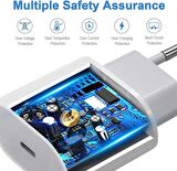 Jnuobi JC04 20w Type-C den Lightning Hızlı Şarj Adaptörü 3 A-5V / 2.2A-9V