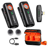 Hohem MIC-01 Wireless 2 Kişilik Yaka Mikrofonu (Lightning)