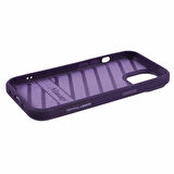 iPhone 15 Uyumlu 3D Kıyafet Mor Ayıcık Detaylı Nakış İşlemeli Kabartmalı Fashion Pet Kılıf