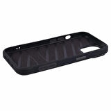 iPhone 15 Uyumlu 3D Kıyafet Kurt Detaylı Nakış İşlemeli Kabartmalı Fashion Pet Kılıf