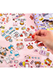 Sweet Bears Temalı 100 Yaprak 4 Bölmeli Sticker Seti • Bullet Journal (GGK-DG038)