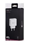 Ixtech USB 20 Watt Hızlı Şarj Aleti Beyaz