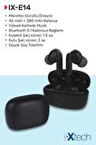 Ixtech Kablosuz Bluetooth Airbuds Siyah