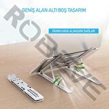 Taşınabilir Laptop Stant Bilgisayar Stant Notebook Stant Tüm Laptoplarla Uyumlu Bilgisayar Standı