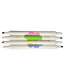 Çift Uçlu Karıştırılabilir Fosforlu Kalem 10 Renk X-314