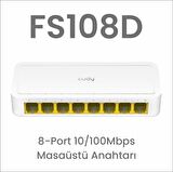 Cudy FS108D 10/100Mbps 8 Port Megabit Switch