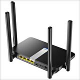 Cudy LT500 2,4GHz 300Mbps, 5GHz 867Mbps, 4 Port Wi-Fi Mesh 4G LTE DDNS Router (AC1200 Serisi)