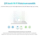 Cudy WR1200 Dual 2.4/5Ghz 4x5dBi Anten 1200Mbps 5 Port Wi-Fi Router(AC1200 Serisi)