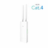 Cudy LT400 2,4GHz/5GHz 4Port Wi-Fi,4G LTE IP65 Nano SIM Destekli Outdoor Mobile Router 