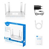 Cudy Router Wr1300E Ac1200 2.4Ghz/5Ghz 1200Mbps Ap/Re/Wısp 3Xgigabit Port Mu-Mımo Kablosuz Wi-Fi