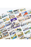 Katsushika Hokusai Temalı 45 Adet Sticker Seti • Bullet Journal (GGK-DW126)