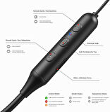 Lenovo Lecoo ES201 Boyun Bantlı Mikrofonlu Kulak İçi Bluetooth Kulaklık Outlet