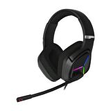 Lecoo Lecoo Ht406 Mikrofonlu Stereo RGB Gürültü Önleyicili Oyuncu Kulak Üstü Kablolu Kulaklık