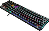 Lenovo Lecoo GK301 RGB Red Switch Kablolu Mekanik Oyuncu Klavyesi Teşhir