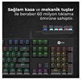 Lenovo Lecoo KG1101 RGB Aydınlatmalı Gaming Mekanik Klavye