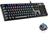 Lenovo Lecoo KG1101 RGB Blue Switch Kablolu Mekanik Oyuncu Klavyesi