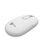 Lenovo Lecoo WS207 Şarj Edilebilir Kablosuz Mouse Beyaz