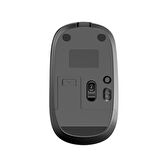 Lenovo Lecoo WS209 Dual Mod Bluetooth ve Kablosuz Şarj Edilebilir Optik Mouse Siyah