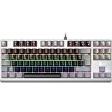 Lecoo Gk304 Rgb Mekanik Gaming Oyuncu Klavyesi Red Switch Q Tr Siyah & Gri