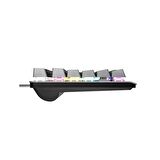 Lecoo Gk304 Rgb Mekanik Gaming Oyuncu Klavyesi Red Switch Q Tr Siyah & Gri