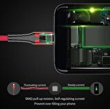 Essager 2.4A Mikro Usb Ledli Kablo 200Cm