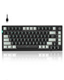 MageGee SKY81 83 Tuş Kablolu RGB Hot-Swap Gasket Gri-Siyah Gaming Klavye