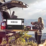 ICECO TCD55 12/24Volt 55 Litre Çift Bölmeli Outdoor Kompresörlü Oto Buzdolabı/Dondurucu