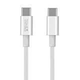 Tonex TA-38W PD + USB-A Type-C to Type-C Kablolu Araç İçi Şarj Aleti Set