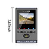 Viofo A119 Mini 2K 1440P 5GHz WiFi GPS'li Araç Kamerası
