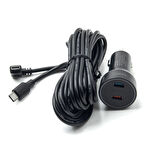 Viofo D6000 A329 / A329S / A229 Ultra Uyumlu Type-C Dual USB Çakmaklık Şarj Adaptörü