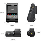 Viofo A329 2 Kameralı Ön+Arka 4K+2K HDR Sony Starvis 2 Sensörlü Wi-Fi 6 SSD Destekli GPS'li Araç Kamerası