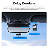 Viofo RTC420 A329 ve A329S Serisi ile Uyumlu Sony STARVIS 2 Sensörlü 2K Telefoto Kamera