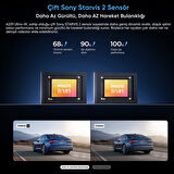 Viofo A229 Ultra 2 Kameralı Ön ve Arka Dış Su Geçirmez 4K+4K Sony Starvis 2 Sensörlü Dual HDR Wi-Fi 6 GPS'li Araç Kamerası