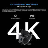 Viofo A229 Ultra-W 3 Kameralı Ön+Arka Su Geçirmez+İç 4K+4K+1080P HDR Sony STARVIS 2 Sensörlü GPS'li Araç Kamerası