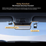 Viofo RNF210 A229 Pro / Plus / Ultra Uyumlu 1080P Kızılötesi Balıkgözü İç Kamera