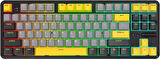 Ajazz K870T Pro Kablosuz Hot Swap Mekanik Oyun Klavyesi-RGB - 10 Adet Switch, Tuş ve Switch Sökme Aparatı Hediyeli  Siyah - Blue Switch