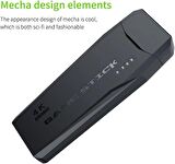 2.4GhZ Kablosuz Çift Kol Retro Oyunlar 4k Full HD Tv Game Stick 20000 Oyun Konsolu Atari