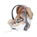 BeBeBus Cocoon+ Pro Bebek Oto Koltuğu (Kızaklı) Gold (Türkiye Garantili)