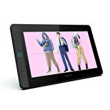 BOSTO BT-13HDK 13.3" 1920x1080 Full HD IPS Panel LCD Grafik Tablet - 36.20cm x 22.30cm, 8 Adet Kısayol Tuşlu, 8192 Kademe Basınç Hassasiyetli, 127% sRGB, 5080LPI Çözünürlük, Full Lamine Ekran