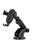 Kuulaa Gravity Suction Cup Teleskopik Cep Telefonu Araç Tutucu
