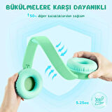 iClever Güvenli Ses Sınırlı 60 Saat Oynatma Süreli Bluetooth Çocuk Kulaklığı Yeşil