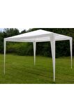 Bidesenal Çardak Bahçe Çardağı Gölgelik Tente 3*3 Metre Gazebo Parti Çadırı Extra Kalın Örtü