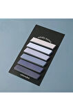 Mavi Temalı 6 Renkli Not Seti • Post-it • Sticky Note (GGK-MB034)