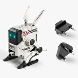 GravaStar Alpha65 Beyaz Robot Figürlü 65W Hızlı Şarj Adaptörü