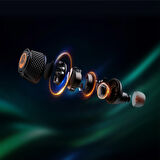 GravaStar Sirius Plus ANC, TWS, Bluetooth Kulakiçi Kulaklık, Kablosuz, Siyah