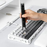 GravaStar 2’si 1 Arada Keycaps & Switch Sökücü, Mekanik Klavyeler için Tuş ve Switch Çıkarıcı, Siyah